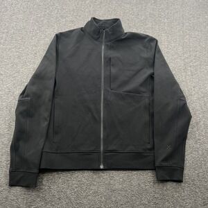 Lululemon Sojourn Jacket Mens L Lightweight Preppy Full Zip Warpstreme Athletic